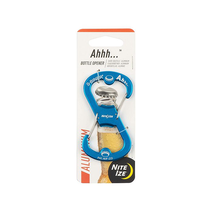 Nite Ize Ahhh...™ Bottle Opener Nite Ize Ahhh...™ Bottle Opener Aluminum Blue