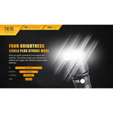 Fenix TK15UE 1000 Lumens Flashlight
