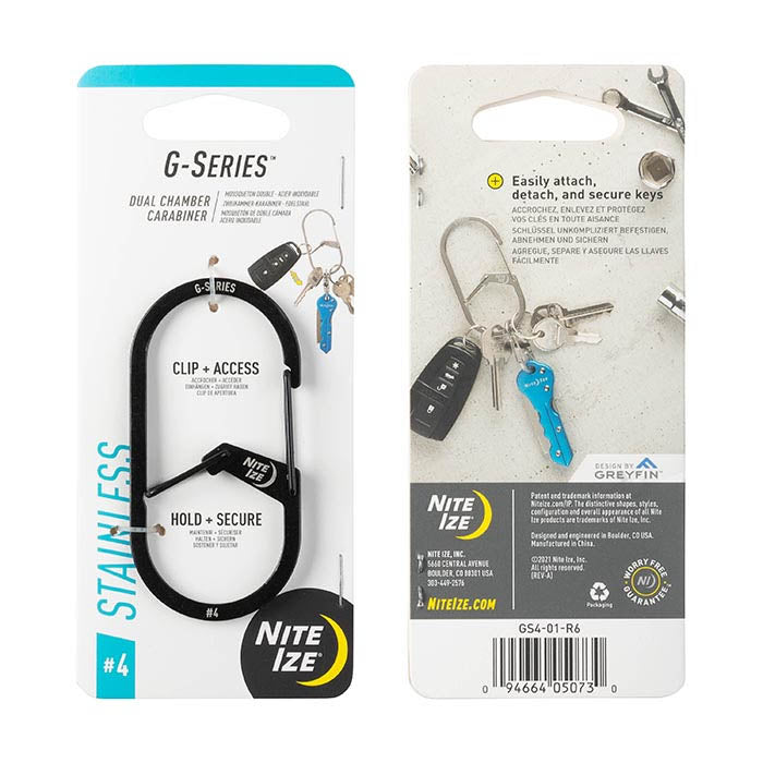 Nite Ize G-SERIES™ Dual Chamber Carabiner – Uncle Torch