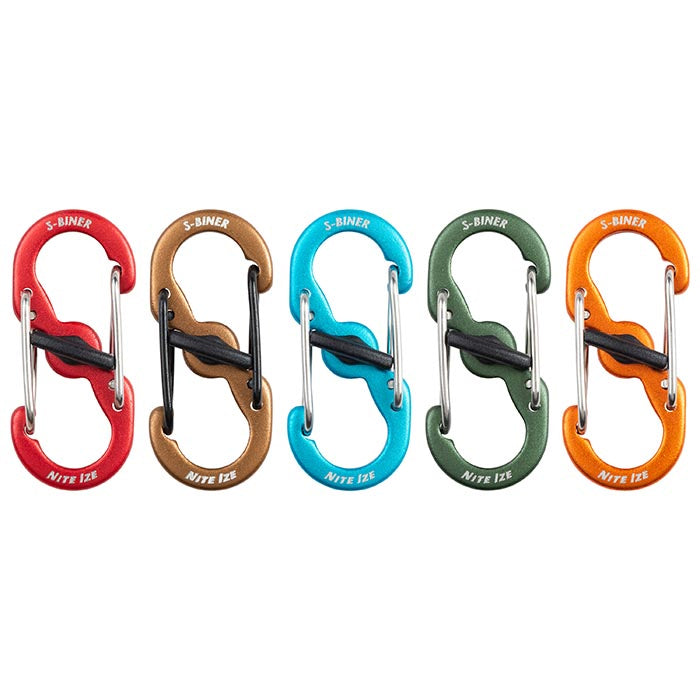 Nite Ize S-Biner® MicroLock® Aluminum (5pack)