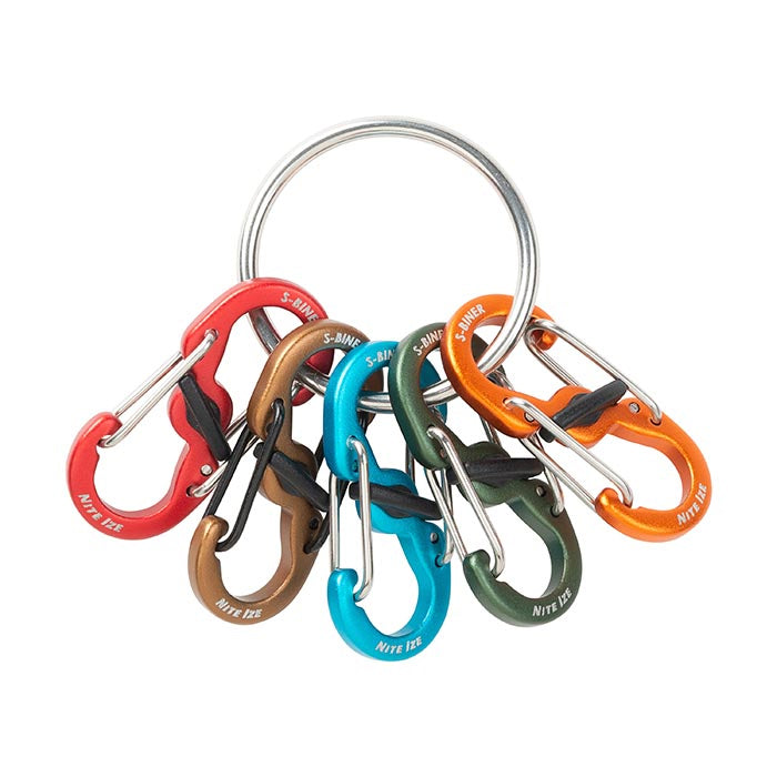 Nite Ize S-Biner® Keyring Locker™ Aluminum