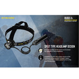 Nitecore HU60 Wireless Control Elite Headlamp