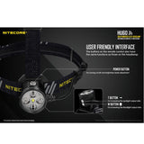 Nitecore HU60 Wireless Control Elite Headlamp