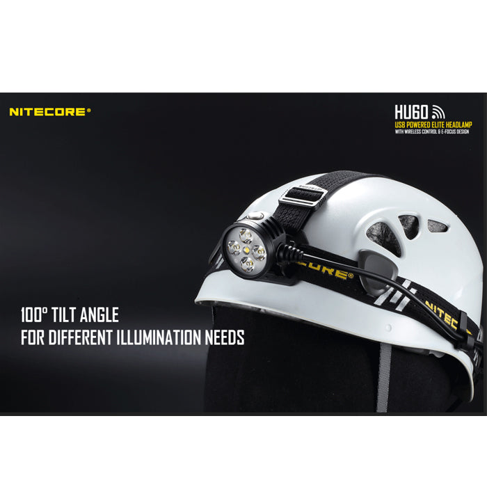 Nitecore HU60 Wireless Control Elite Headlamp