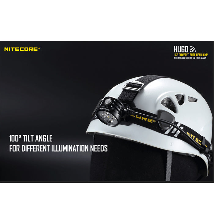 Nitecore HU60 Wireless Control Elite Headlamp