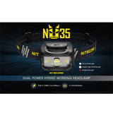 Nitecore NU35 Dual Power Headlamp
