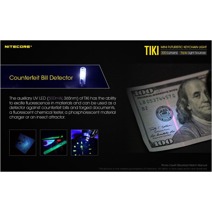 Nitecore TIKI 300 LUMENS USB Rechargeable Keychain Light USB充電輕便匙扣燈 | Nitecore TIKI 300 LUMENS USB Rechargeable Keychain Light