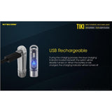 Nitecore TIKI 300 LUMENS USB Rechargeable Keychain Light USB充電輕便匙扣燈 | Nitecore TIKI 300 LUMENS USB Rechargeable Keychain Light