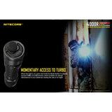 Nitecore i4000R 4400 Lumens USB-C Rechargeable Tactical Flashlight 4400流明USB-C充電手電筒