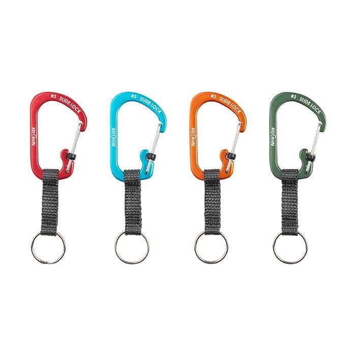 Nite Ize SlideLock® Key Ring Aluminum