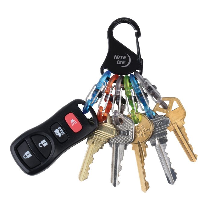 Nite Ize KeyRack Locker S-Biner Plastic KLKP-01-R3