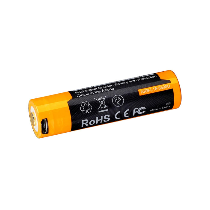 Fenix ARB-L18-3500U Built-in USB Rechargeable Battery 充電池