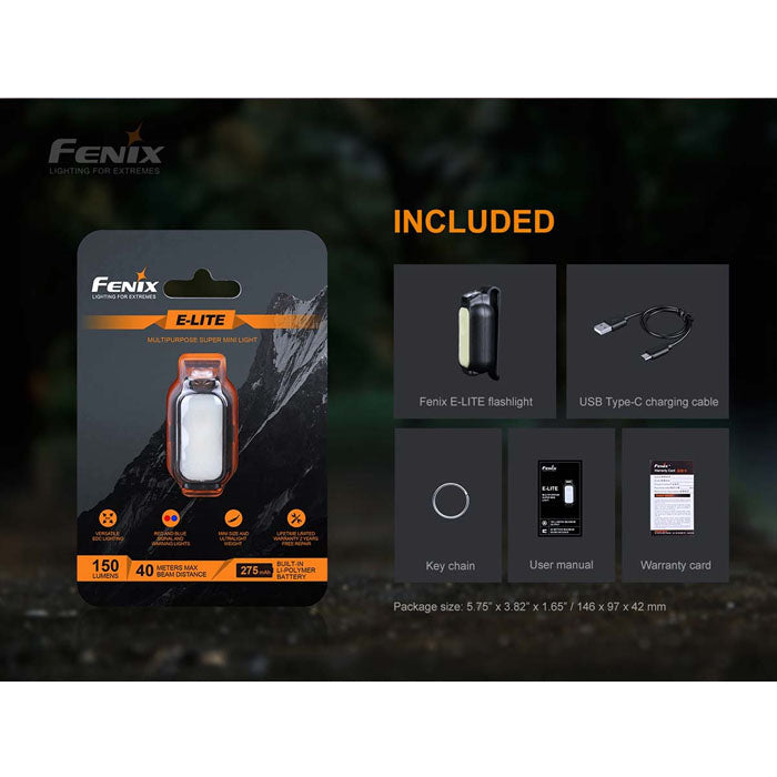buy fenix elite series flashlight Fenix E-Lite Mini Flashlight