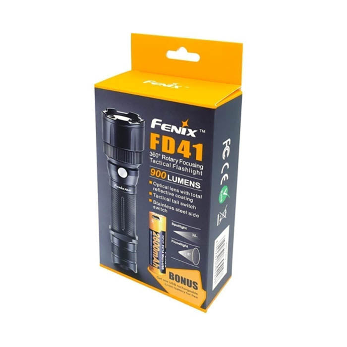 Fenix FD41 900 Lumens 360° Rotary Focusing Flashlight – Uncle Torch