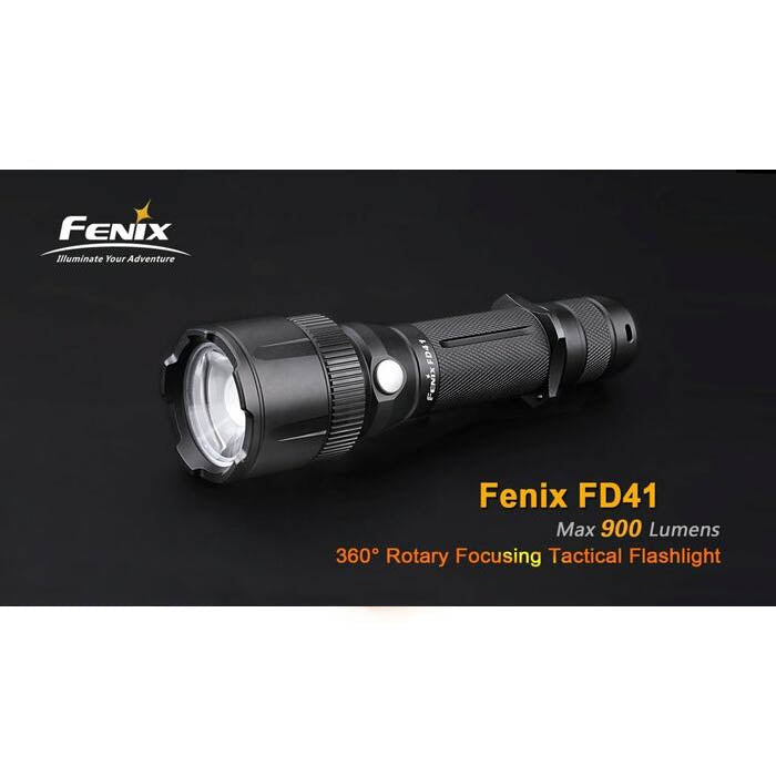 fenix flashlight 900 lumens Fenix FD41 Lumen Rotary Focusing Tactical Specialized Tool Sales while pressing and holding will activate strobe Fenix TK09 flashlight | Advantageously