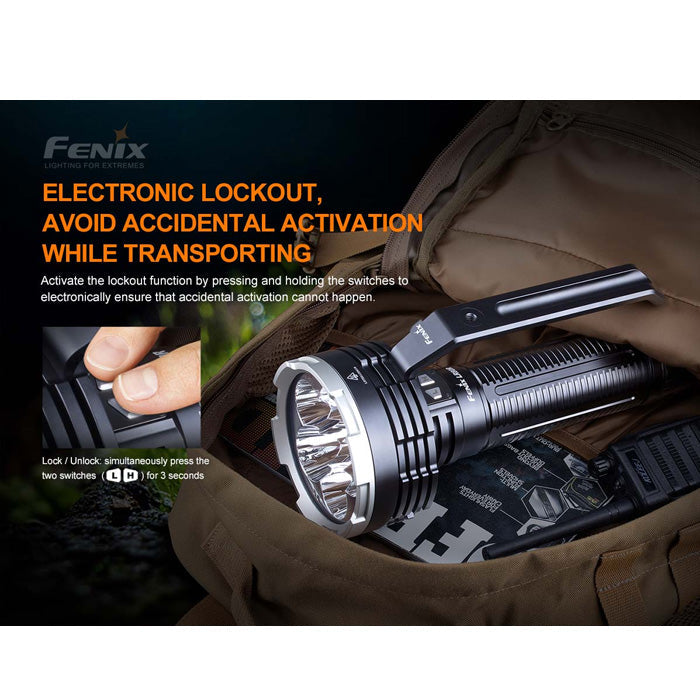 fenix 18000 lumen flashlight Fenix LR80R Searchlight