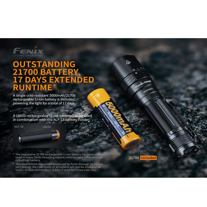 Fenix PD40R V2.0 Rechargeable Flashlight Fenix PD40R V2.0 Rechargeable Flashlight