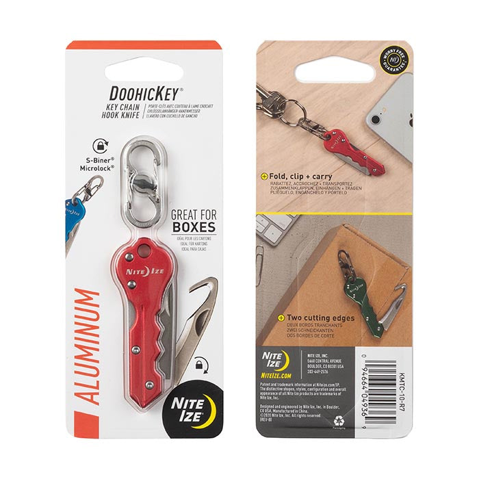 Nite Ize DoohicKey® Key Chain Hook Knife