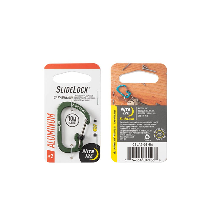 Nite Ize SlideLock® Carabiner Aluminum