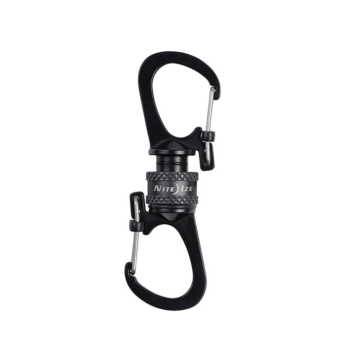 Nite Ize SlideLock® 360° Magnetic Locking Dual Carabiner 旋轉磁力8字扣
