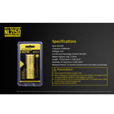 Nitecore NL2150 5000mAh 21700 Li-ion Rechargeable Battery 鋰電充電池