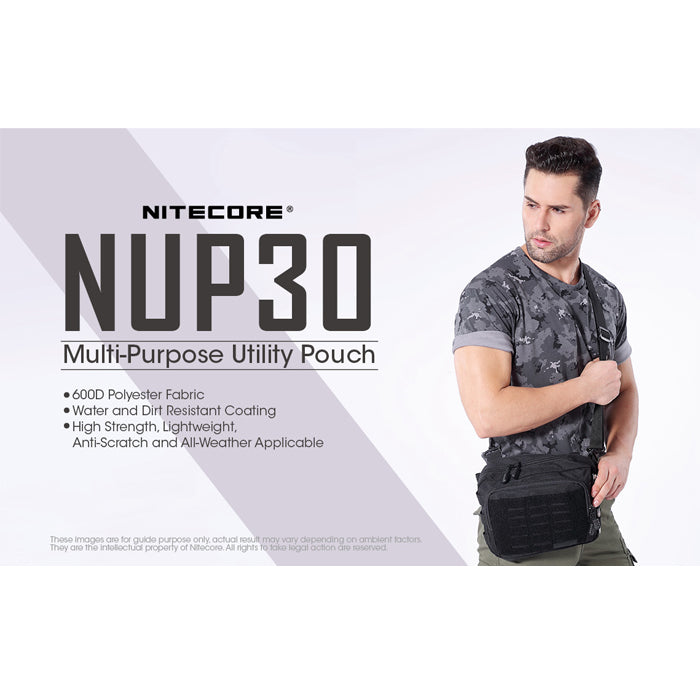 Nitecore NUP30 Multi-Purpose Utility Pouch 多用途單肩包