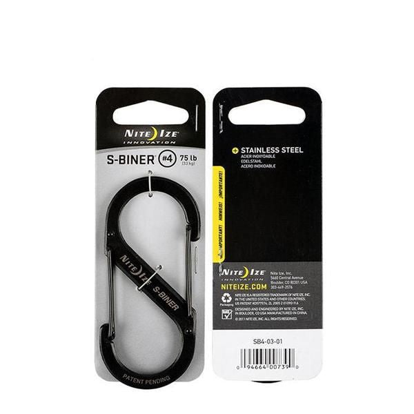 Nite Ize S-Biner® Dual Carabiner Stainless Steel 8字不鏽鋼扣