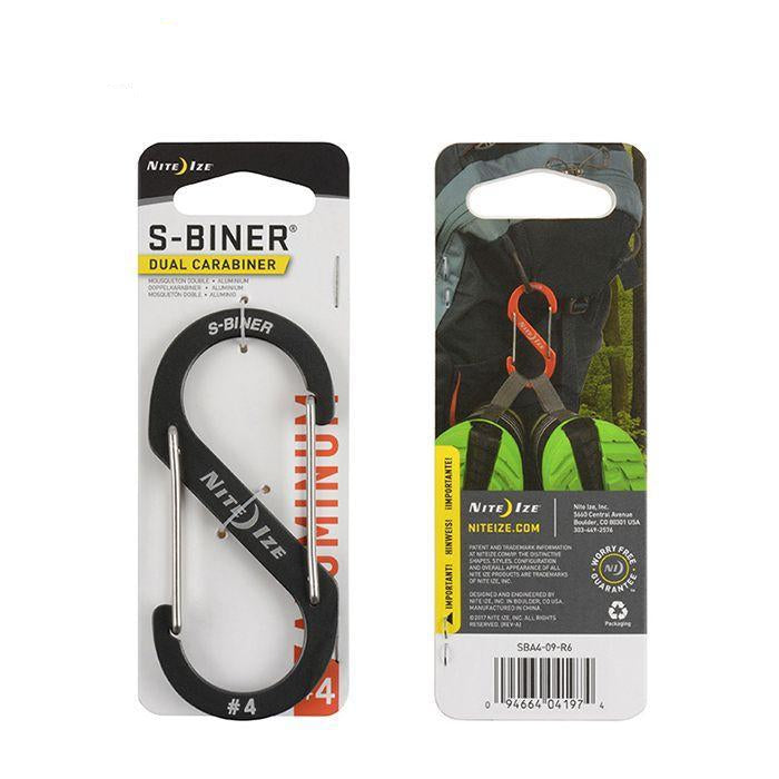 Nite Ize S-Biner® Dual Carabiner Aluminum 8字鋁扣